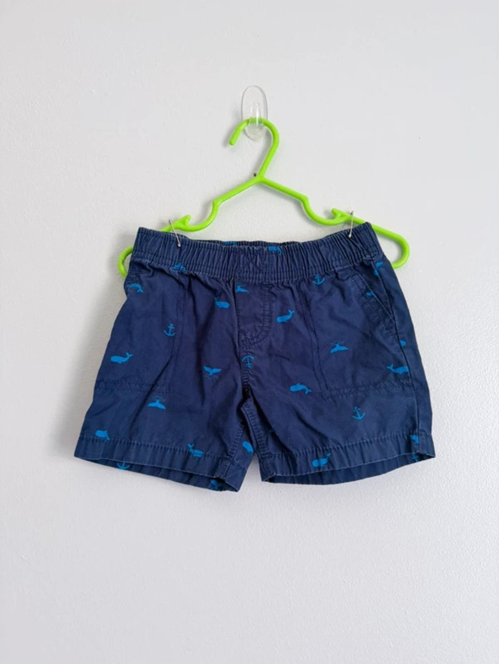 Carter’s Whale Anchor Shorts 18M Navy